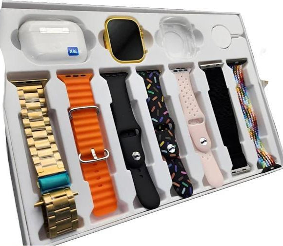 Smart Watch 7 Strips , Airpods